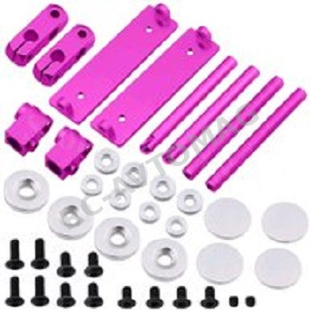 Крепление кузова RC Turn (#RTDR01001) Aluminum Magnetic Body Mount Set for 1/10 Drifting Cars A Type