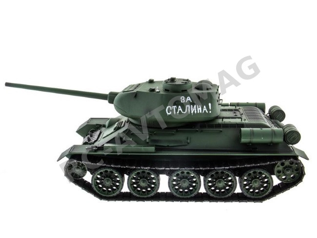 Радиоуправляемый танк Heng Long (#HL3909-1PRO) T-34/85 с эффектами звука и дыма 1:16