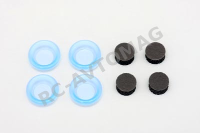 Силиконовая диафрагма амортизаторов Yokomo (#YS-8DMH) Hard Silicon Rubber Diaphragm