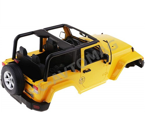 Кузов пластиковый RС4x4 (#WRYellow) SCX10/D90 JEEP JK 1/10 желтый