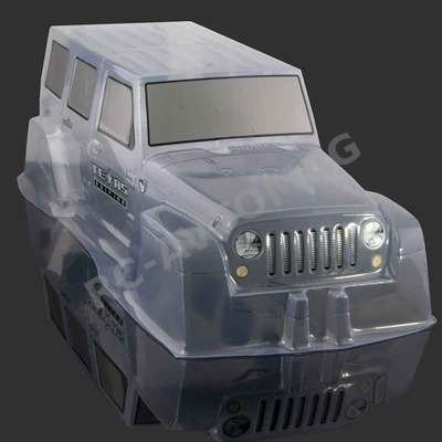 Кузов RС4x4 (#Wrangler) Wrangler SCX10  313mm PVC Кузов