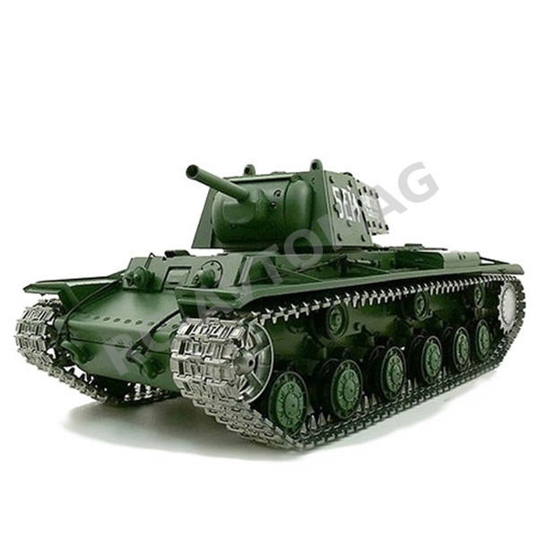Радиоуправляемый танк Heng Long (#HL3878-1i) KV-1 с эффектами звука и дыма 1:16i