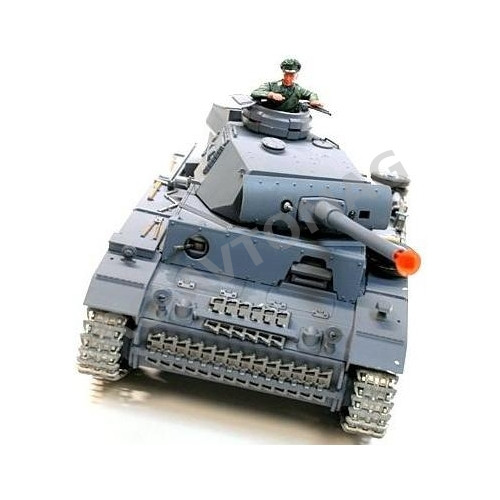 Радиоуправляемый танк Heng Long (#HL3848-1) "Panzerkampfwagen III" с эффектами звука и дыма 1:16