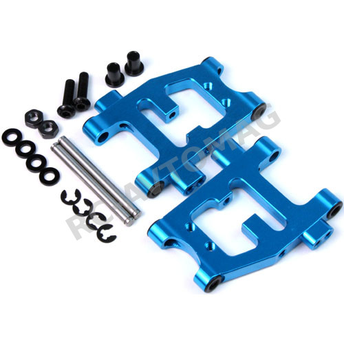 Рычаги задние Yeah Racing (#TTR-002BU) Aluminum Rear Lower ArmSet for TT01D / TT01R