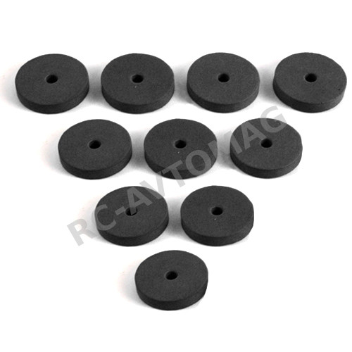 Спонж для клипс Yeah Racing (#YA-0242BK) Body Protect Sponge PadSet (BK) 10 pcs 4mm thickne