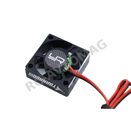 Вентилятор Yeah Racing (#YA-0472BK) Tornado Plus Aluminium Case High Speed Cooling Fan 30 X 30mm