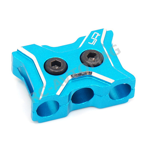 Крепление проводов Yeah Racing (#YA-0485BU) Aluminum Case 12-14 Gauge Wire Guard Clamp Type A Blue