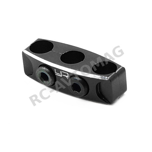 Крепление проводов Yeah Racing (#YA-0487BK) Aluminum Case 12-14 Gauge Wire Guard Clamp Type B Black