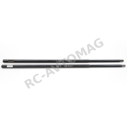 Жало Yeah Racing (#YT-0164) Super Hard Steel Allen Wrench Replacement Tip 2.0mm X 120mm 2 pcs for Hudy/EDS/Yeah Racing Handles