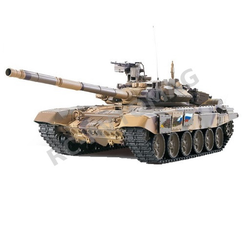 Радиоуправляемый танк Heng Long (#HL3938-1) Russian T-90 RC Main Battle Tank с эффектами звука и дыма 1:16