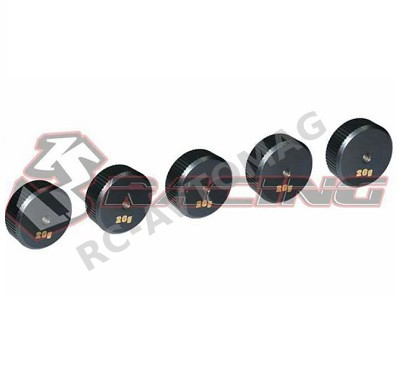 Латунный балансировщик веса 3Racing (#SAK-D4802B) 20G Brass Weight Balancer