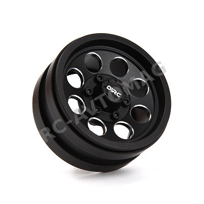 Диски бедлоки D1RC (#ZC9NS02) 1.9 Aluminum CNC Beadlock Wheel w/Wheel Hub 4 pcs Black