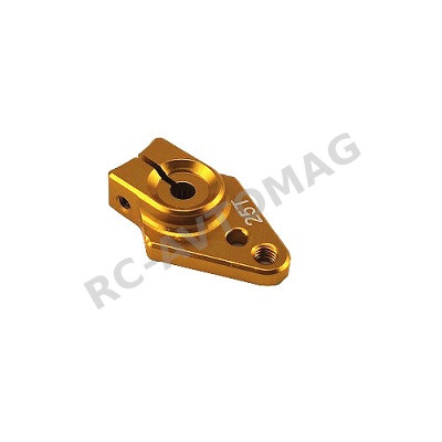 Сервосейвер RC Turn (#RTSH01006) Clamping Aluminum RC Servo Horns - 25T 25mm, L=13mm, Gold