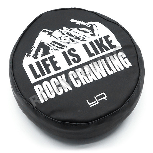 Чехол на запасное колесо Yeah Racing (#YA-0492) 1/10 Tire Cover For 1.9 Crawler Wheels - Life Is Like