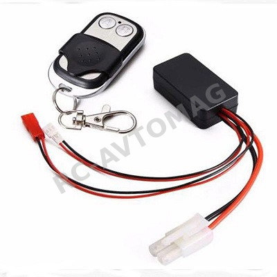 Пульт управления лебёдкой RC Turn (#RTEW02002) Winch Remote Controller Box: 45x24x14mm Distance: 20 meters Forward and Backward Brake