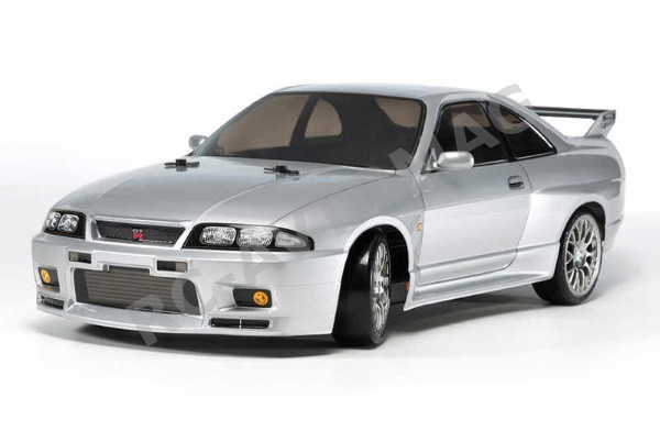 Радиоуправляемая модель для дрифта Tamiya (#58604) 1/10 TT-02D  Nissan Skyline GT-R R33