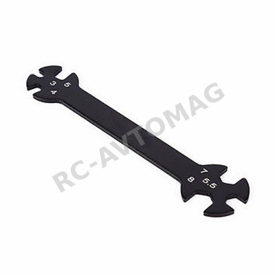 Ключ гаечный RCTurn (#RTT41002) 6 to 1 Special Tool Wrench 3/4/5/5,5/7/8 mm