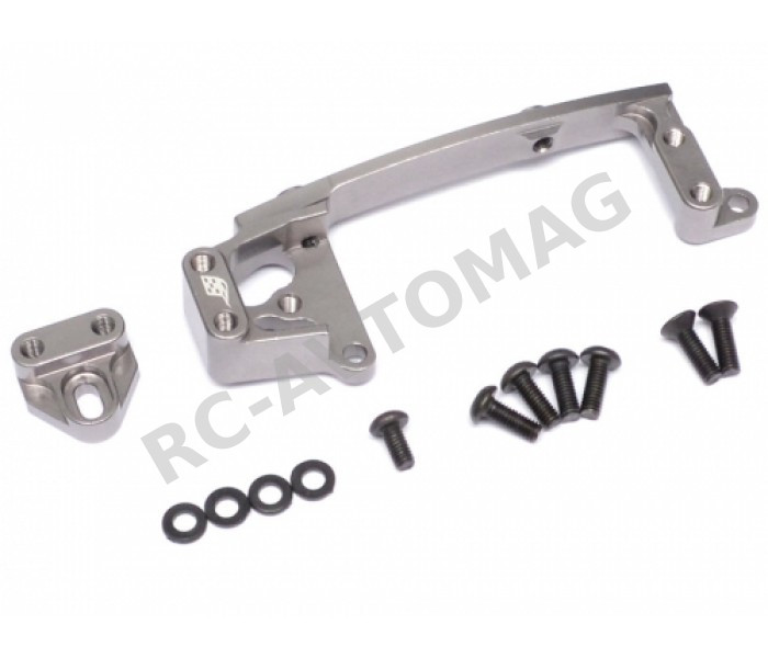 Крепление сервопривода RCTurn (#RTUP07014) Aluminum Servo Mount for Axial SCX10 II