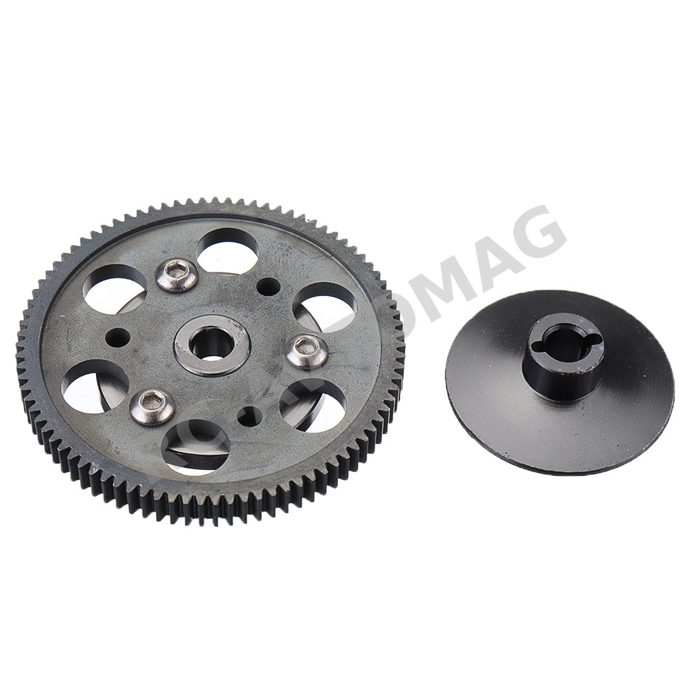 Шестерни RCTurn (#RTUP07023) Hardened Spur & Pinion Gear Set (80/22T) Axial SCX10 II