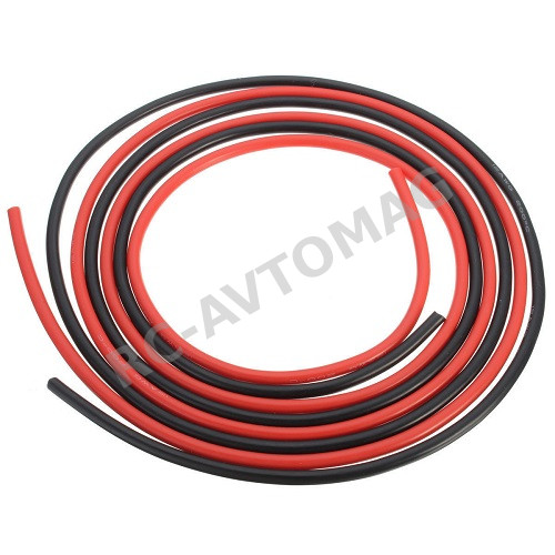 Провод с силиконовой изоляцией RC Turn (#RTW01006) 18AWG (150/0.08) OD:2.3  1m