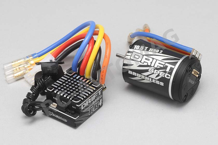 Комбо-набор Yokomo (#BL-R4105D) Brushless BL-RS4D DRIFT SPEC ESC/10.5T Motor(Black)Combo set