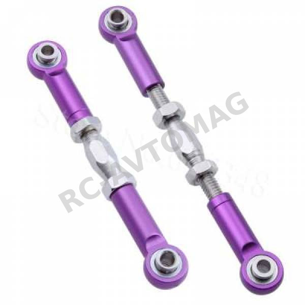 Тяга RCTurn (#RTTB01002) Alloy M3 Turnbuckle Set 73x6.2mm