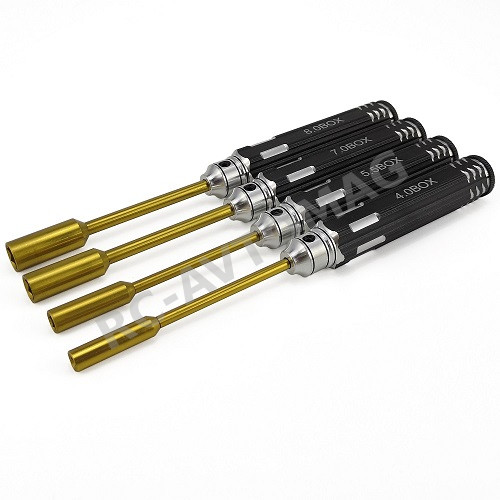 Ключ RCTurn (#RTT11022C) Classic Nut Drivers Set Box7.0 -  Black 1pcs