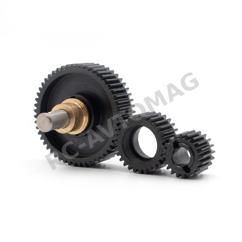 Шестерни KYX (#S15012-2) Hardened Transmission 3-Gear Set  Axial SCX10 II