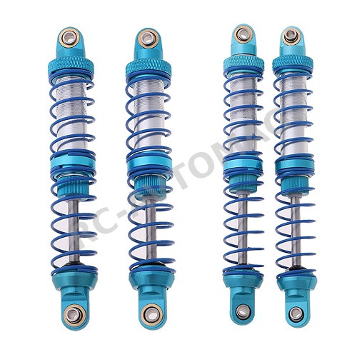 Амортизаторы RCTurn (#RTSG021B5) Aluminum Adjustable Spring for Crawler - Red 1pair/set(2pcs) 90x15mm