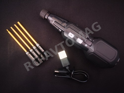 Набор шестигранников RCTurn (#RTT01P1) P1 RC Power Tool - Electric Mini Screwdriver w/tips (3.6v 2.0Nm)