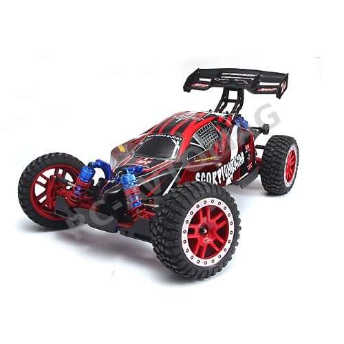 Радиоуправляемая модель багги RemoHobby (#8055) 1/8-Scale Electric 4WD 2.4GHZ RC Off-Road Brushless Scorpion racing ultimate