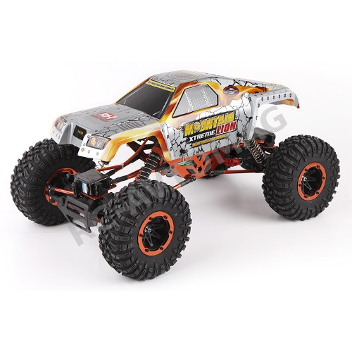 Радиоуправляемый краулер RemoHobby (#1071) 1/10 Scale Electric 4WD 2.4GHZ RC Off-Road Brushed Rock Crawler Mountain Lion Xtreme