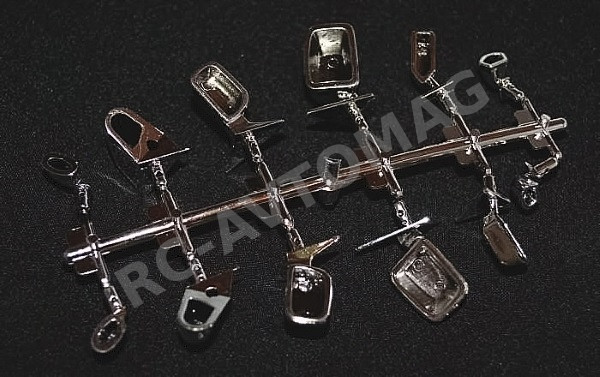 Боковые зеркала "Уши" RC Turn (#DF706A7) Side Rearview Mirror Set 1/10
