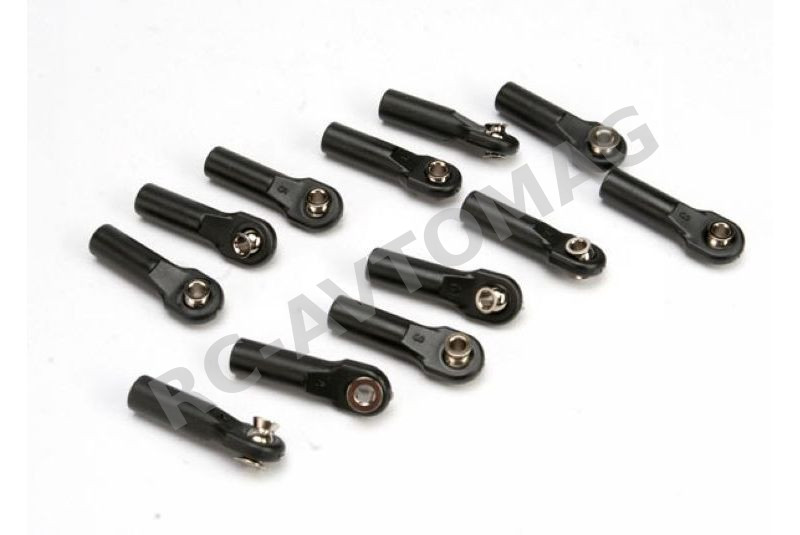 Шаровые RC Turn (#RTCL01R4) Plastic M4 Rod Ends Screw Hole 26x7.4m (SCX10, TRX4) (10pcs)