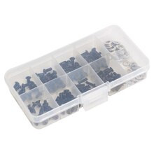 Набор винтов RC Turn (#RTEL03004) Screw ahd Part Set Box 15pcs Each with Flat Gasket