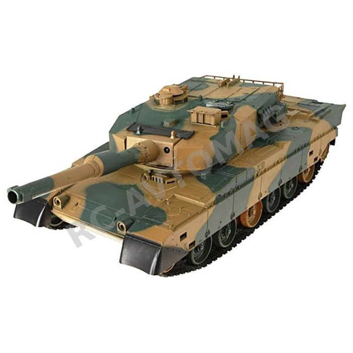 Радиоуправляемый танк Heng Long (#HL3808) Type 90 Main Battle Tank с эффектами звука и дыма 1:24