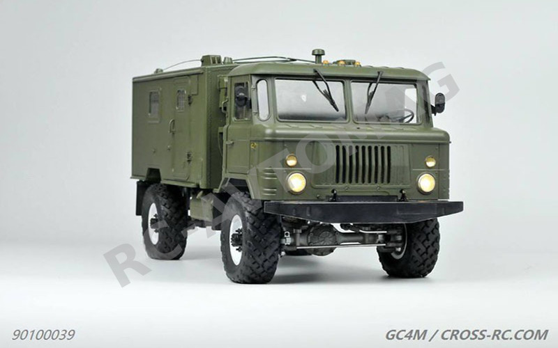 Радиоуправляемый грузовик CROSS-RC (#GC-4M) 4x4 ГАЗ 66 MILITARY TRUCKS