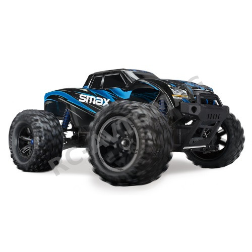 Радиоуправляемая модель монстра RemoHobby (#1631) 1/16 Scale Electric 4WD 2.4GHZ RC Off-Road Brushed Monster Truck SMAX