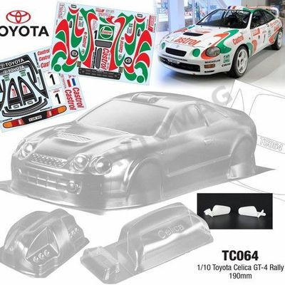 Кузов TeamC (#TC064) Celica GT-4 Rally 200mm 1/10