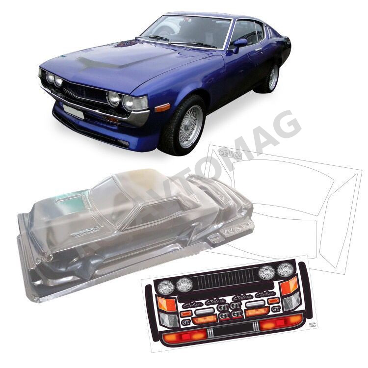 Кузов TeamC (#TC1600)  Celica GT1600 200mm  1/10