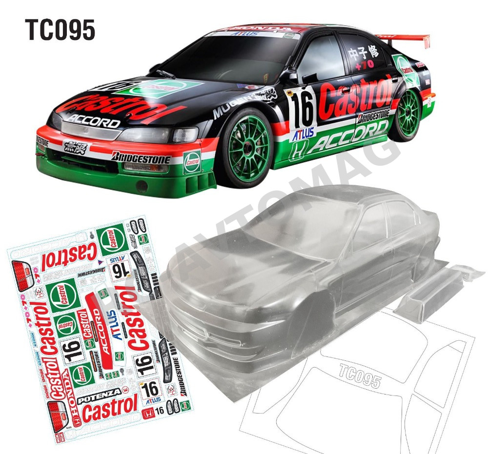 Кузов TeamC (#TC095)  Honda Accord 190mm 1/10