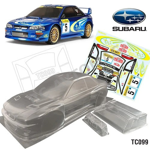 Кузов TeamC (#TC099)  Subaru Impreza WRC 190mm 1/10