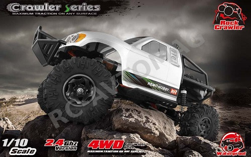 Радиоуправляемый краулер RemoHobby (#1093-ST) 1/10 Scale Electric 4WD 2.4GHZ RC Off-Road Brushed Rock Crawler  Jeeps 4WD