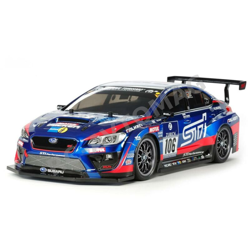 Радиоуправляемая шоссейная модель Tamiya (#58645) 1/10 Tamiya Subaru WRX STi NBR Challenge TT-02 Kit
