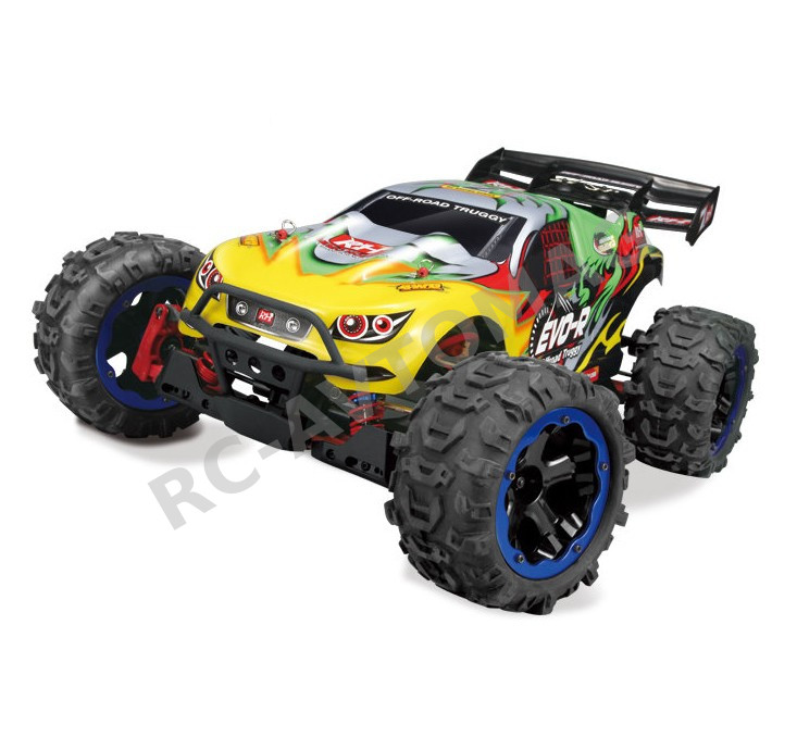 Радиоуправляемая модель трагги RemoHobby (#8066) 1/8-Scale Electric 4WD 2.4GHZ RC Off-Road Truggy Brushless 4WD RTR
