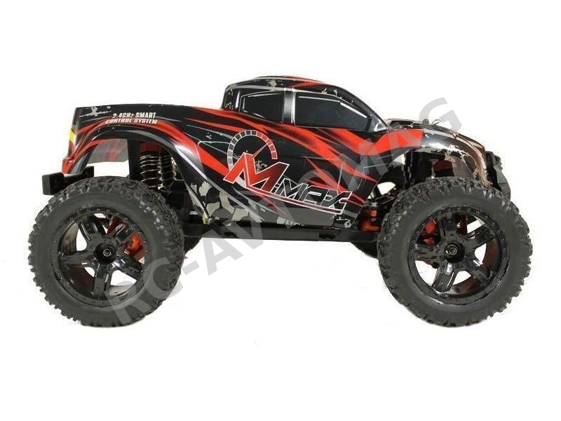 Радиоуправляемая модель монстра RemoHobby (#1035) 1/10 Scale Electric 4WD 2.4GHZ RC Off-Road Brushless Monster Truck M-Max