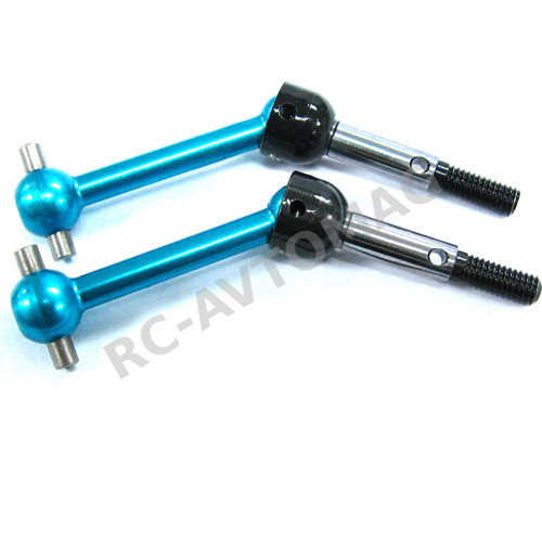 Привода передние RCTurn (#TT-015BU) Steel/Alum Universal Shaft (BU) For Tamiya TT/TT02