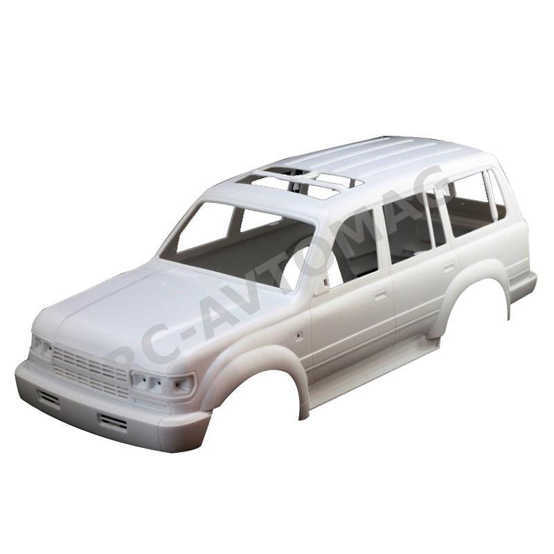Кузов RCRUN  (#LC80White) 1/10 Axial SCX10 90046 90047 Plastic 313mm White
