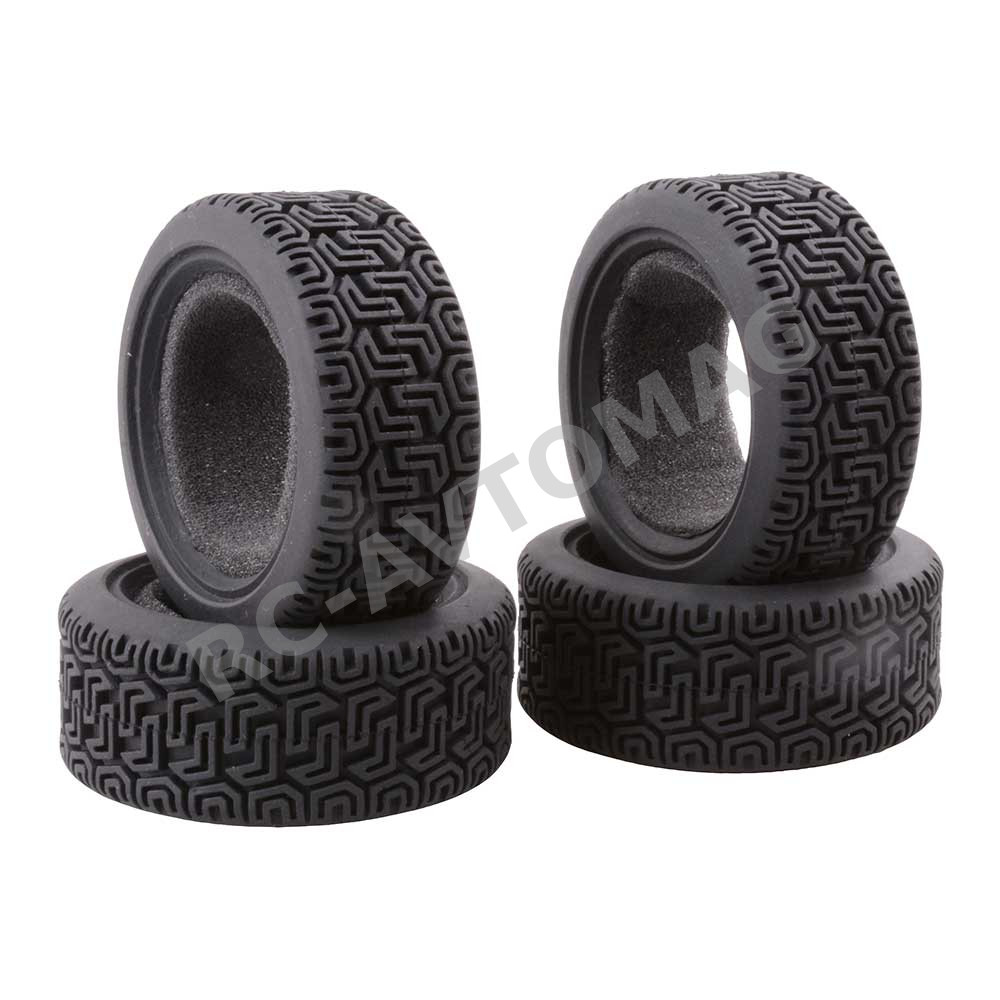 Шины шоссейные HSP (#8014) Black Tire Set, 0* 4 pcs