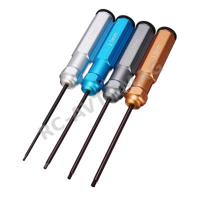 Шестигранник RCTurn (#RTT11015A) Classic Allen Wrench Set - B Four Colors 1pcs Hex 1.5mm